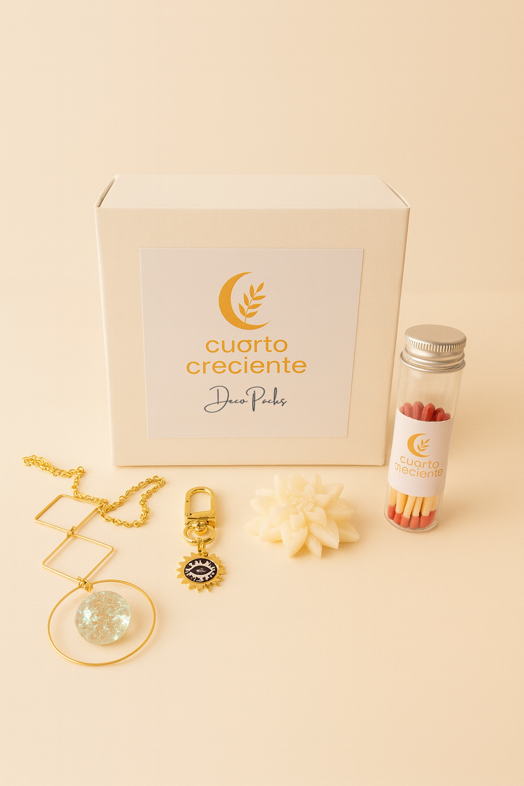 Pack 3 Cuarto Creciente versión flor